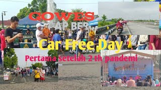 GoWes menikmati jalan baru dan Car Free Day