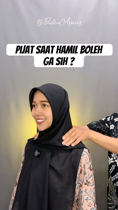 Pijat saat hamil boleh ga sih ? #bumil #pijathamil #tipsandtricks #bidanayang #fyp
