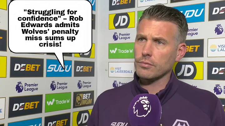 CONFIDENCE LOW...PRESSURE AFFECTS US! | Rob Edwards gutted after Wolves 0-2 Loss vs Brentford!