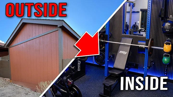 I Turned a Boring Shed into an EPIC Home Gym | PRx Performance