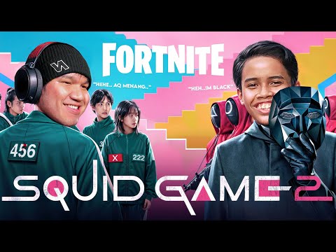 OOHAMI & UKILLER MENANG 45.6 BILLION💰 GAME DEKAT KOREA!🇰🇷 - Fortnite: Squid Game Season 2 | Malaysia