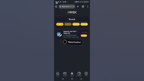 how to deposit in oitrex through binanace # best ai trading platform #online earning