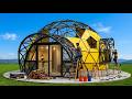He Built a Futuristic DOME HOUSE from Scratch! (Start to Finish) by @domegaia