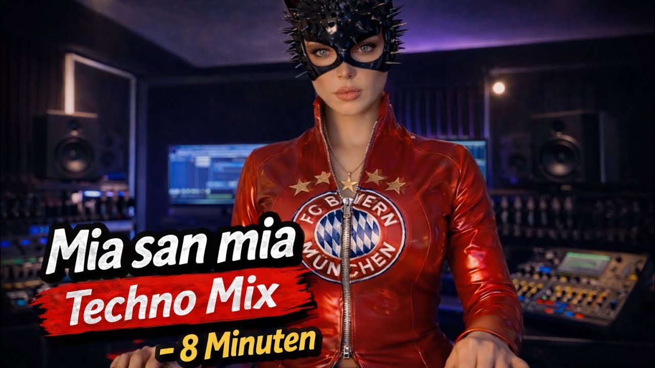Mia san mia Techno – 8 Minuten | FC Bayern Techno Vibes 🔥