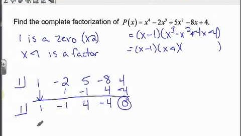 Precalculus - Ch. 3 Review (Polynomials), Part 4