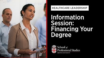 Healthcare Leadership | Virtual Information Session: Financing Your Degree | September 30, 2025