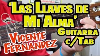 Como Tocar Guitarra 'Las Llaves de Mi Alma' w/TAB