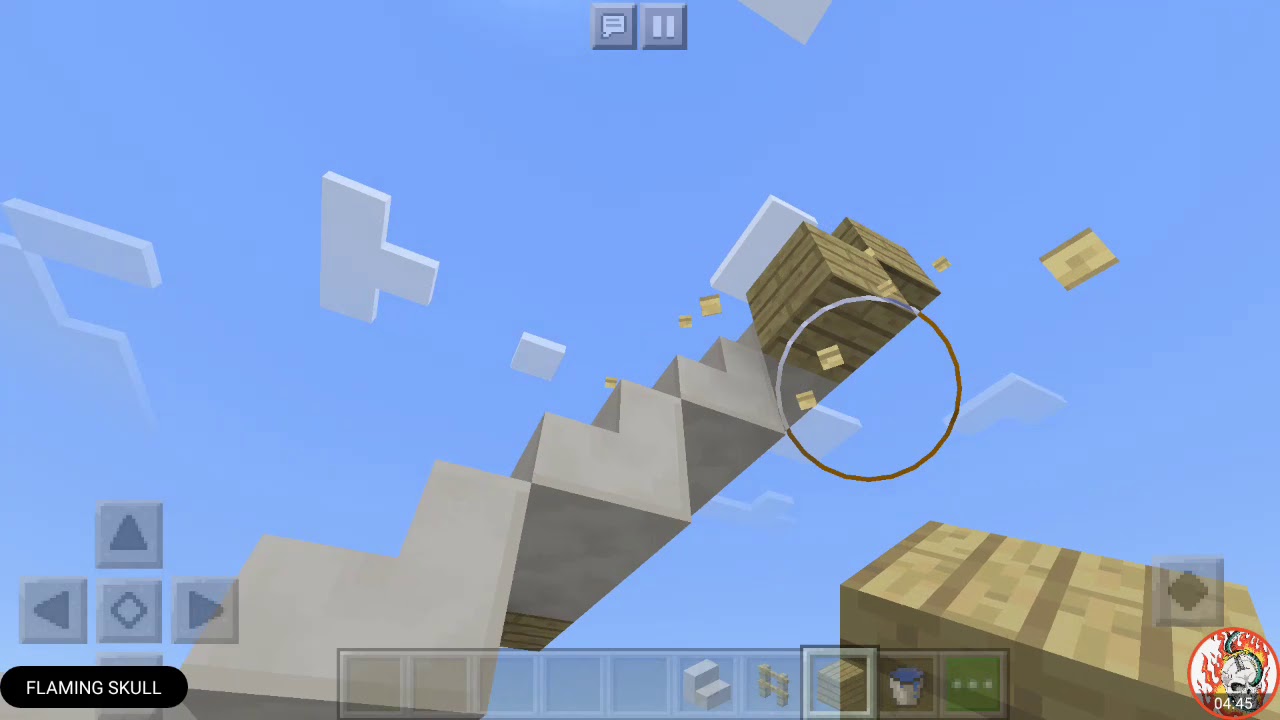 HOW TO MAKE A WATER SLIDE IN MINECRAFT(CRISTY) YouTube