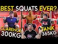 Most Impressive Weightlifting Squats Ever | Reaction