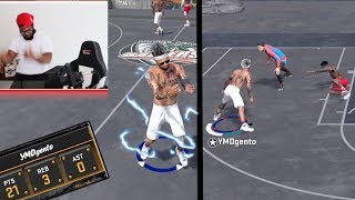 SCORED ALL 21 POINTS! REAL LIFE PARK CELEBRATIONS NBA 2k18 Playground