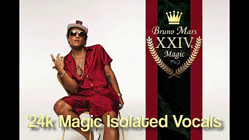 Bruno Mars - 24k Magic Isolated Vocals (Studio Acapella)