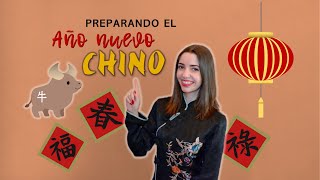 Preparando el Año Nuevo Chino | DIY abanicos, lámparas de papel y compras