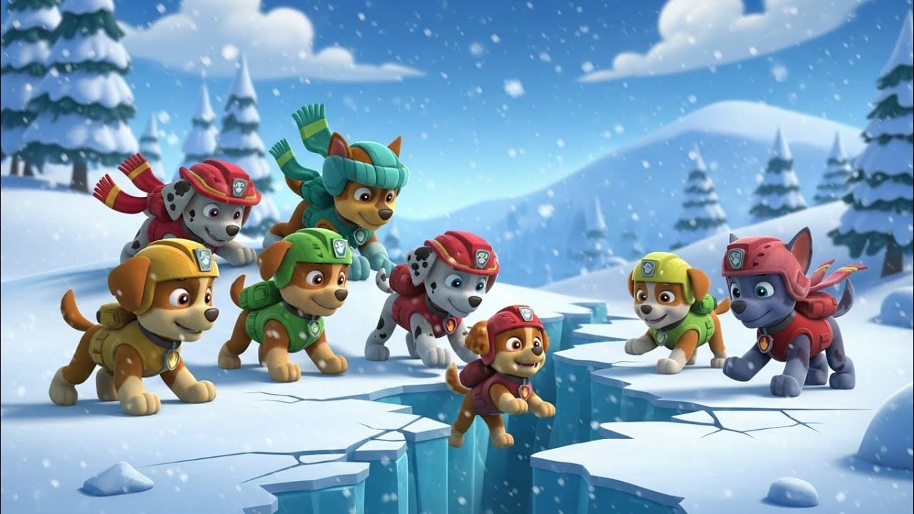 Best Winter Adventures & Snowy Rescues ❄️ | Hero Pups in Action | Kids Cartoon