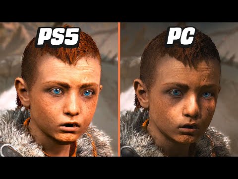 God of War PS5 Vs PC Ultra Settings Graphics Comparison