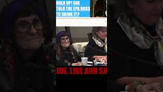 Rep. Rosa DeLauro Tells EPA Boss Lee Zeldin to Drink It!😯🤢🤮