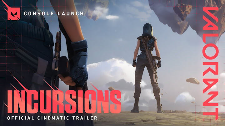 INCURSIONS // Official Console Cinematic Trailer - VALORANT