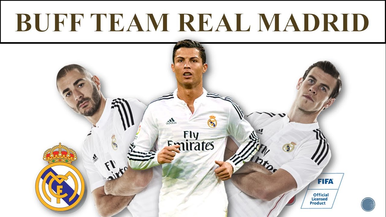 I Love FO3: Đội Hình Buff Team Color: Real Madrid Fifa Online 3 2016 #1