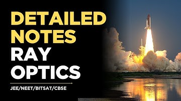 RAY OPTICS - Download PDF Notes For JEE/NEET/BITSAT/CBSE