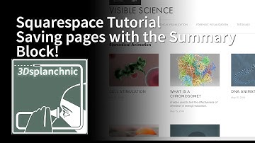 Video Portfolio page in SquareSpace