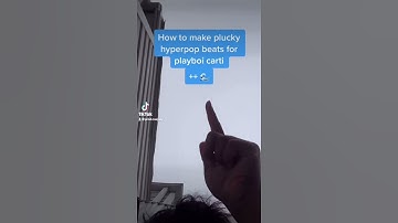 HOW KEN CARSON MAKES FUN/PLUCKY HYPERPOP BEATS FOR PLAYBOI CARTI 💫 💦 #shorts
