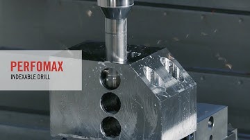 Perfomax Indexable Drill Demo | Seco Tools