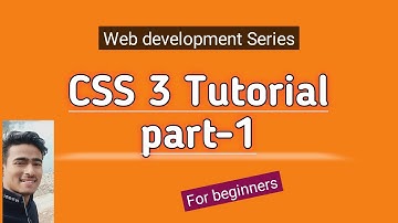 CSS Tutorial part-1 | Web development Series | Suraj Mishra