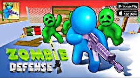 Zombie defense: War Z Survival - Walkthrough Gameplay Part 1 - Stickman World 1 (iOS, Android)