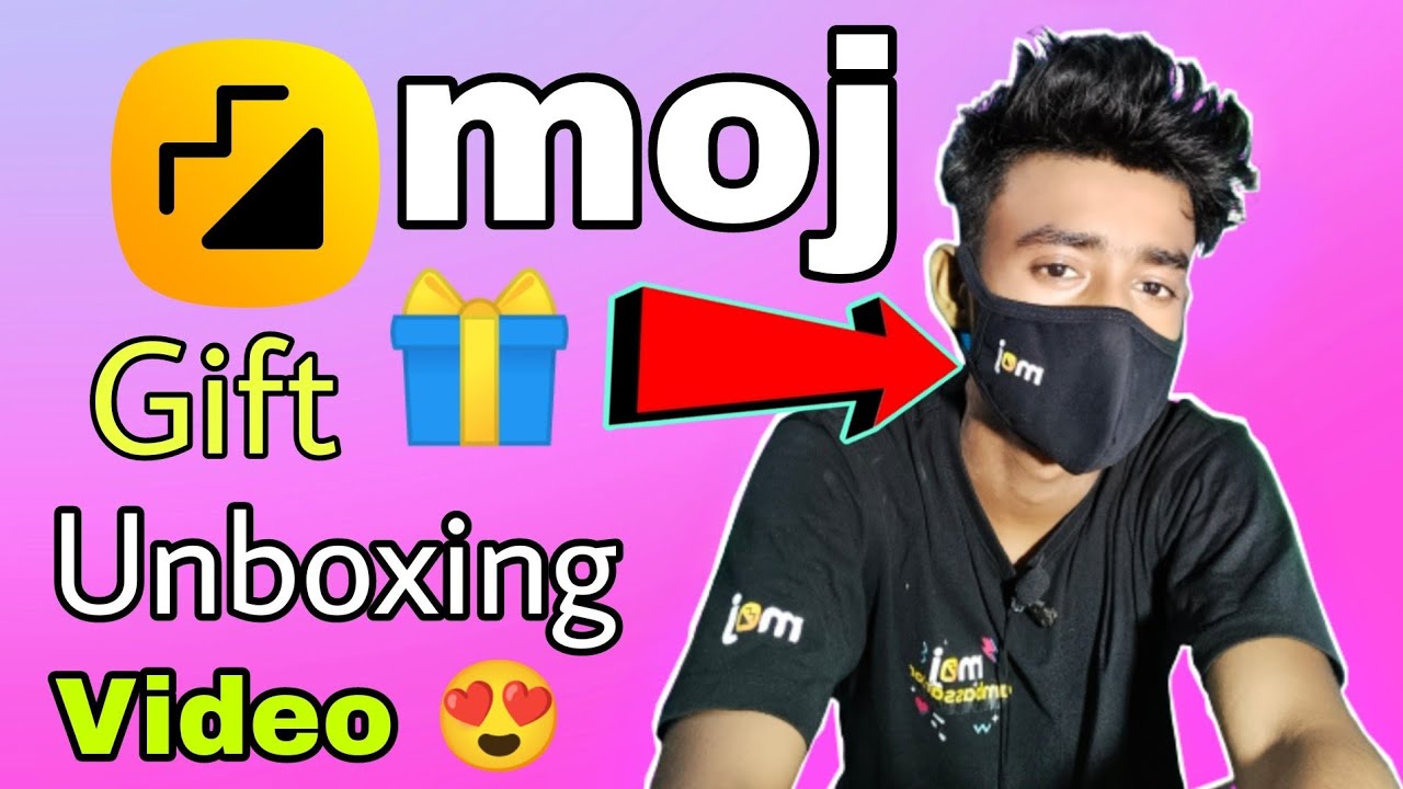 moj 🎁 Gift Unboxing Video 😍