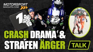 Misano-Wahnsinn: Crash-Drama & Strafen-Ärger!