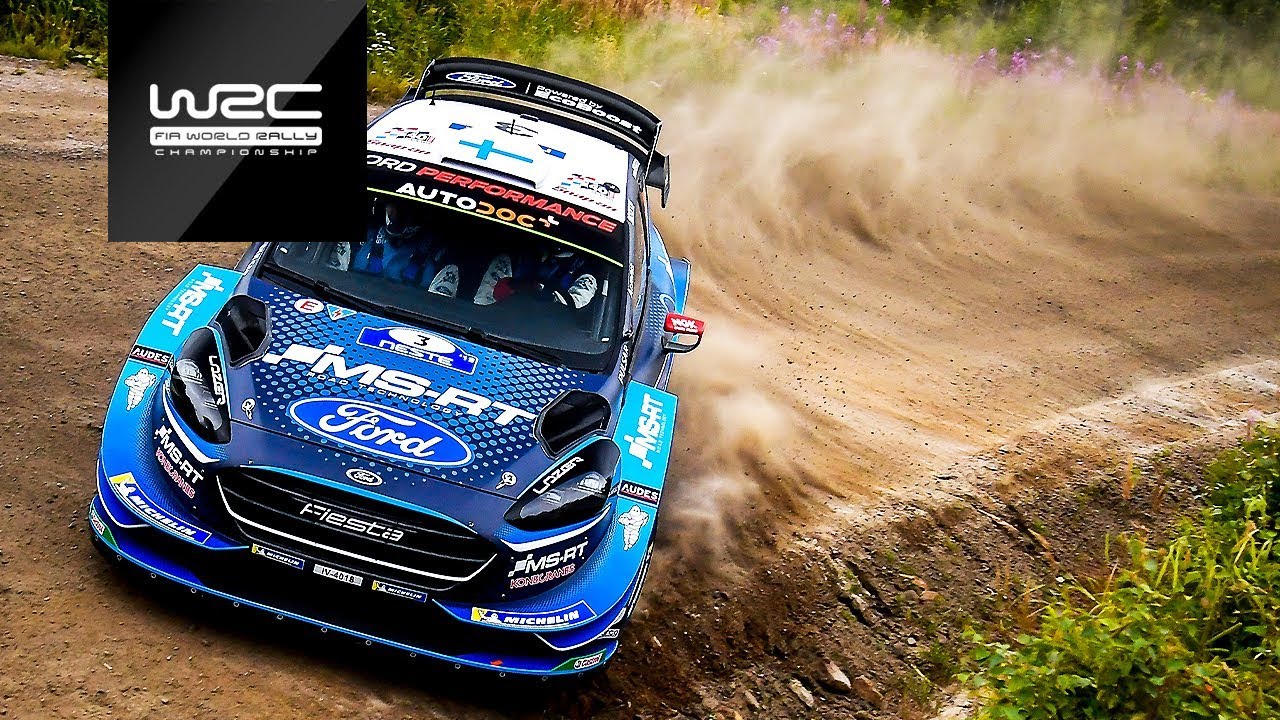 Wrc Neste Rally Finland 2019 Shakedown Highlights Youtube