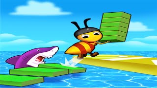 Bee Shortcut Run: Fun Run Race 🐝🐝 GAMEPLAY (Android) screenshot 1