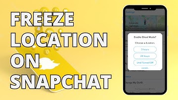 How To Freeze Your Location On Snapchat