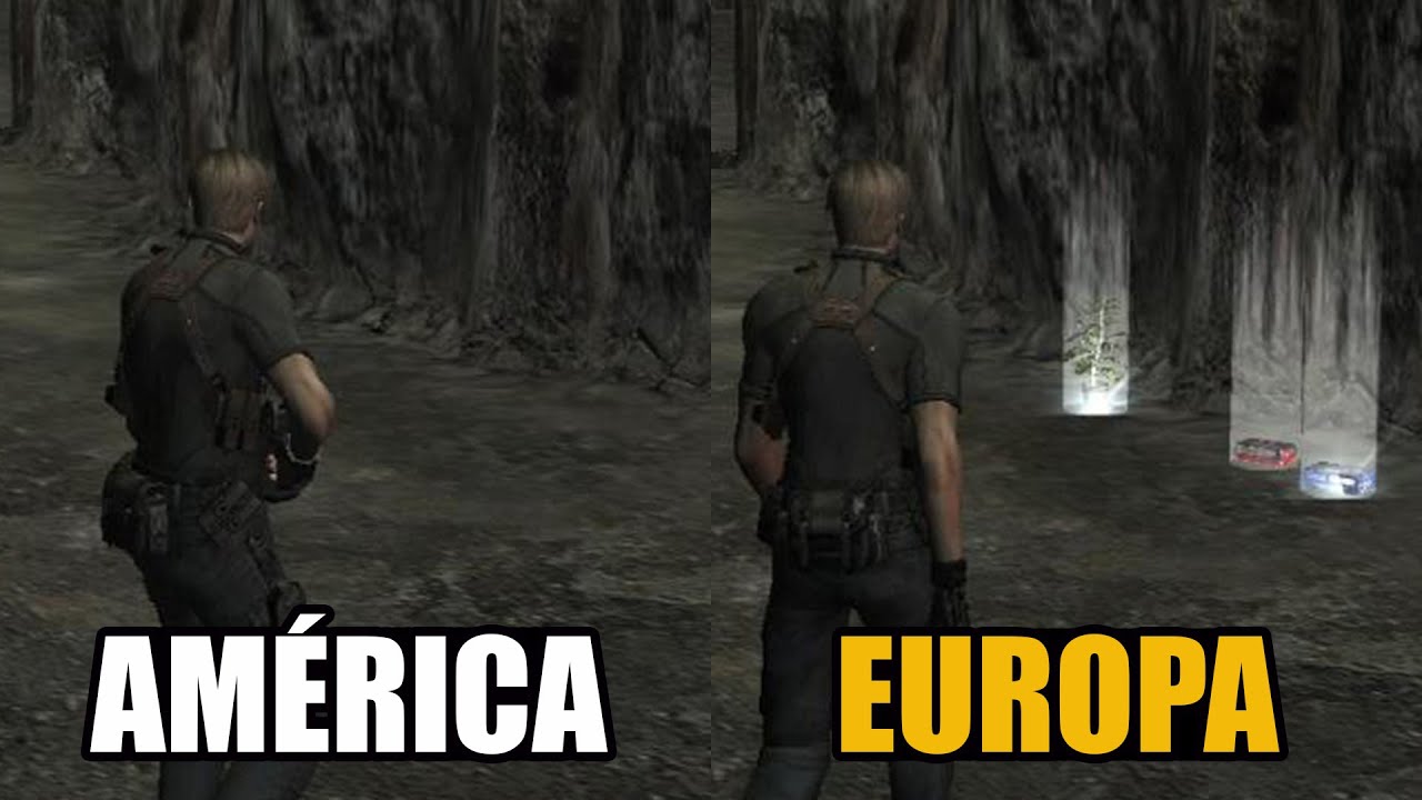 La versión europea de RE4 es más 