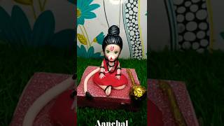 Cute Hanuman ji making with clay#clayart👍🔱 st#clay#diy#youtubeshorts#viralvideo#shorts#hanuman