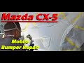 Mobile Bumper Repair Phoenix Arizona Mazda CX-5  "3 Stage Pearl White"