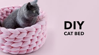 DIY: HOW TO MAKE A CAT BED WITH OHHIO BRAID (NEW)