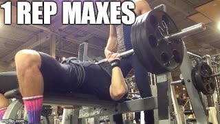 1 REP MAXES - Squat/Bench/Deadlift - Powerlifting Mock Meet