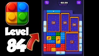 Block Out level 84 hard Walkthrough Solution