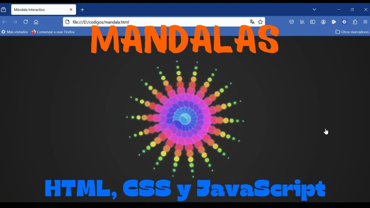 Cómo hacer mandalas con código en HTML, CSS y JavaScript - Web ...