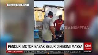 PENCURI MOTOR BABAK BELUR DIHAKIMI MASSA | REDAKSI PAGI (22/08/23)