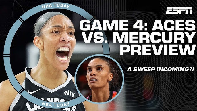 WNBA FINALS GAME 4 PREVIEW 🏀 Will the Aces SWEEP the Mercury? 🧹 | NBA  Today - YouTube