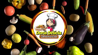 Por dentro da cozinha do Restaurante Dona Delícia com locução