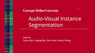 Audio-Visual Instance Segmentation