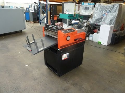 used numbering and perforating machine   Socbox 7000s   Gab Supplies Ltd   1995