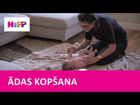 HiPP par dabisku mazuļa attīstību un ādas kopšanu, pieskārieniem