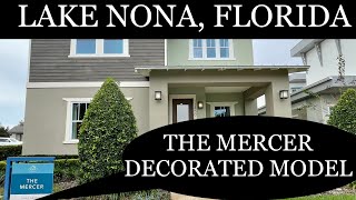 New Home Tour.  Laureate Park Lake Nona, Florida.  Mercer Decorated Model by Craft Homes.