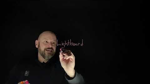 Building Your Own Lightboard for Video Presentations for Under $150