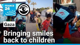 Workshops offer Gaza children a brief respite from war • The Observers - France 24 Workshops offer Gaza children a brief respite from war • The Observers - France 24