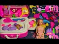 ASMR | 4:33 Minutes Satisfying With Unboxing Cute Princes Pink Makeup Toys Collection Pretend Play