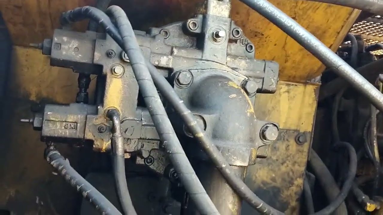 ซ่อมแบคโฮ CAT 320V2 เดินไม่มีแรง สองข้าง งานชี้เป้า